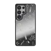Essentials - Samsung Galaxy S25 Ultra Case, Elite Mirror Dark (Magnetic) / Gunmetal