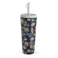 Open Late - Travel Mug, 700 ml / Straw
