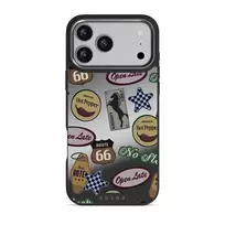 Open Late - iPhone 17 Pro Max Case, Elite Mirror Dark (MagSafe) / Gunmetal