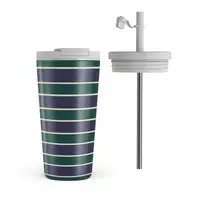 Polo - Travel Mug, 500 ml / Flap & Straw Set