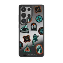 Basecamp - Samsung Galaxy S25 Ultra Case, Elite Mirror Dark (Magnetic) / Gunmetal