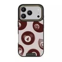 Cue - iPhone 17 Pro Case, Elite Dark (MagSafe) / Gold