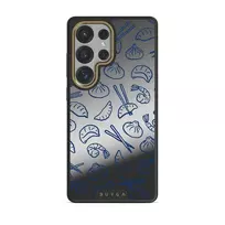 Takeout - Samsung Galaxy S25 Ultra Case, Elite Mirror Dark (Magnetic) / Gold