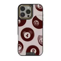 Cue - iPhone 16 Pro Case, Elite Dark (MagSafe) / Gold