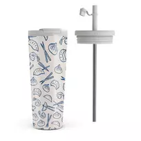 Takeout - Travel Mug, 700 ml / Flap & Straw Set