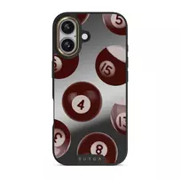 Cue - iPhone 17 Case, Elite Mirror Dark (MagSafe) / Gold