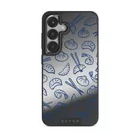 Takeout - Samsung Galaxy S25 Case, Elite Mirror Dark (Magnetic) / Gunmetal
