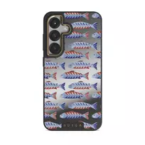 Current - Samsung Galaxy S25 Case, Elite Mirror Dark (Magnetic) / Gold