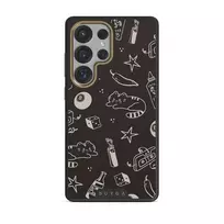 Essentials - Samsung Galaxy S25 Ultra Case, Elite Dark (Magnetic) / Gold