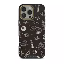 Essentials - iPhone 16 Pro Max Case, Elite Dark (MagSafe) / Gold