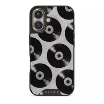 Sound Check - iPhone 16 Plus Case, Elite Dark (MagSafe) / Gold