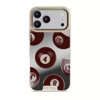 Cue - iPhone 17 Pro Max Case, Elite Mirror Light (MagSafe) / Gold