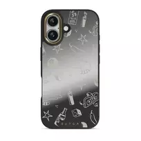 Essentials - iPhone 17 Case, Elite Mirror Dark (MagSafe) / Gold
