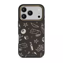 Essentials - iPhone 17 Pro Case, Elite Dark (MagSafe) / Gold