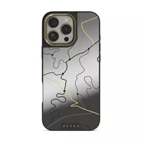 Pathfinder - iPhone 16 Pro Case, Elite Mirror Dark (MagSafe) / Gold