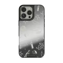 Essentials - iPhone 16 Pro Max Case, Elite Mirror Dark (MagSafe) / Gunmetal