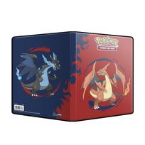 UP - Mega Charizard X and Mega Charizard Y 4-Pocket Portfolio for the Pokémon Trading Card Game