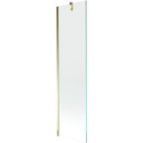 Mexen Next voniaus sienelė 1-segmentinė 50 x 150 cm, permatoma, auksinė - 895-050-000-00-00-50