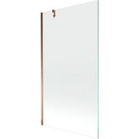 Mexen Next voniūrinė pertvara 1-durų 100 x 150 cm, skaidri, rausvas auksas - 895-100-000-00-00-60