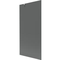 Mexen Next vonia dušo uždanga su vienu sparnu 90 x 150 cm, grafitas, balta - 895-090-000-00-40-20