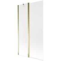 Mexen Flip vonios pertvara su dviem durimis 100 x 150 cm, šerkšnas, auksinė - 894-100-101-50-30