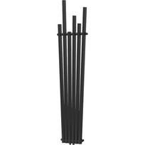 Mexen Omaha dekoratyvinis radiatorius 1800 x 420 mm, 655 W, juodas - W208-1800-420-00-70