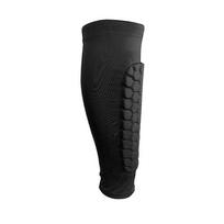Oem Leg Sleeves Shin Guards Shockproof Honeycomb Nylon Shin Protector Soccer Gear Soccer Shields Sports Legging XL single juoda