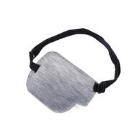 Soft Single Eye Patch 3D Amblyopia Eye Patches 3D Adjustable Eyepatch  for Right or Left Eye grey-right