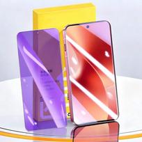 For Realme 12 13 14 15 T Pro Note 60 70 C71 C73 C75 C85 Anti Blue Tempered Glass Screen Protector for 15T Note70 70t Film For Realme C71 violetinė