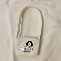 Hot Portable Water Bottle Holder Carry Bag Coffee Cup Storage Sleeve Cover Canvas Printing Milk Tea Set Drinking Bottle Strap