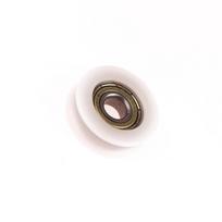 Hot 1pc Moving Door And Window Slide Wheel 626 Bearing Pulley 6*22*7MM Planar Wheel U-shaped Groove Nylon Pad Injection Material onesize
