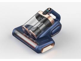 UV ultragarsinis dulkių siurblys su dvigubu konteineriu ir erkučių šalinimo funkcija, su voleliu ir vibruojančiu filtru, namų naudojimui English Packaging mėlyna
