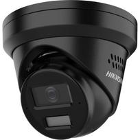 Hikvision dome DS-2CD2343G2-LI2U/SL F2.8 (juoda, 4 MP, 30 m IR+LED, AcuSense)