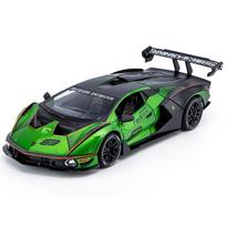 1/24 Lamborghini Essenza SCV12 Trasos Versija Superautomobilis Alloy Metal Diecast Modelis Automobilis Kompiuterio Stalviršio Smulkūs Dekoratyviniai Papuošalai žalia