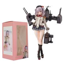 24CM Kantai Collection Figure Kan Colle Kashima Hibiki Azur Lane Anime Girl PVC Action Figure Toy Game Statue Model Doll no retail box