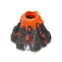 Washable Resin Fish Tank Air Bubble Stone Volcano Shape Oxygen Pump Ornament Decorations