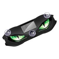 Creative Car Demon Eye Light Suction Cup Installation Rear Window Light  Auto Decoration mėlyna