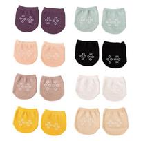 8 Pairs Toe Toppers Socks for Women Toe Liner Half Socks Invisible Nonslip Silicone Dots Bottom Toe Cover Boat Socks 1