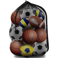 Tinklinis futbolo kamuolio maišas Ypač didelis su raišteliu Krepšinio laikymo maišas su užtrauktuku kišenė tinklinio futbolo tinklo pakuotė Sporto salės krepšiai gray