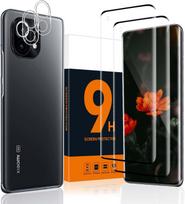 2X Szkło Hartowane Do Xiaomi Mi 11 Solidne Wytrzymałe +2X Szkło Na Aparat