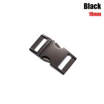 Paracord Bracelet Pets Collar Webbing Hardware Part Backpack Bags Accessories Side Release Buckles 10mm juoda