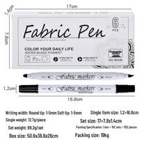 Guangna 3600 Dual-Tip Washable Fabric Markers for DIY Shoes, Graffiti, and Photo Albums Double-Headed