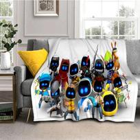 New 29 Style Astro Bot Game Cartoon Robot Gift Blanket,Soft Throw Blanket for Home Bedroom Bed Sofa Travel Picnic Cover Kids 75x90cm