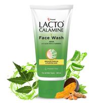 Lacto Calamine Neem Face Wash With Aloe Vera & Turmeric | 150ml | Niacinamide & Salicylic Acid Face Wash | Facewash Reduces Pimples, Purifies Skin