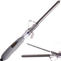 Concepta Hair Curler Machine for Women - Ceramic Iron Rod & Brush Styler Curling Iron, Machine Stick, and Roller (Silver)