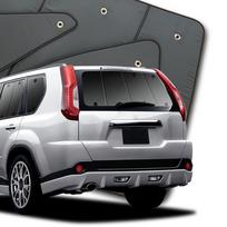 Nissan T31 Black sunshade of popular for car car and disaster Rear sunshade X-Trail Series (instead silver), camping, film, preparedness. compatible. juoda