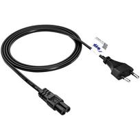 Akyga ak-rd-01c power cable figure eight cu cee 7/16 / iec c7 1.5m