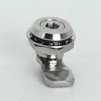 Industrial  Aisi 316 Enclosure Hex Socket Quarter Turn Latch Stainless Steel Rotary Lock for Utility Cabinet Service Hatch (White,Stainless Steel) balta