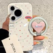 Silicone Phone Case Pura 80 70 Pro With Kickstand Colorful Star Anti-Slip Shockproof Protective Cover Huawei Pura 70 Pro