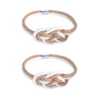 Magnetic Curtain Tiebacks Drape Tie Backs Elegant Hand Weave Rope Knot Decorative Curtain Holdbacks for Window Decors